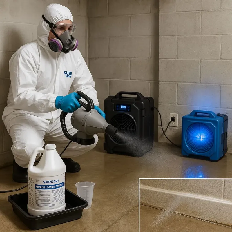 Sanitization and Odor Removal process in Bridgeport, PA