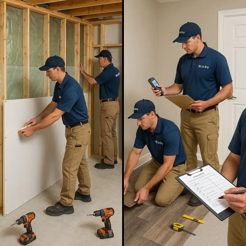 Repairs and Reconstruction process in Bridgeport, PA